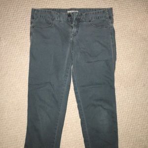 teal free people jeans